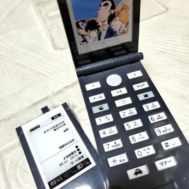 [BUNJANG] Detective Conan Matsuda Flip Phone / 명탐정코난 마츠다 휴대폰 폴더폰 송보윤 경동조 경찰동기조 경찰학교
