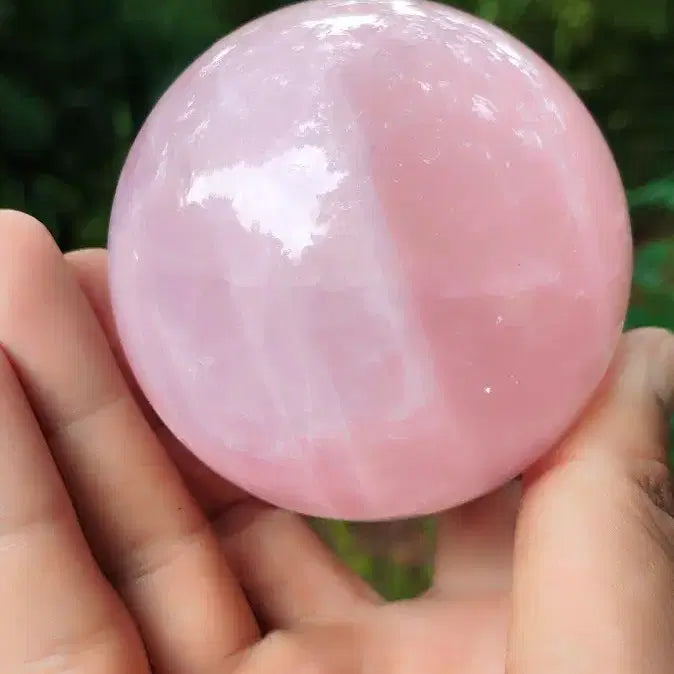 [BUNJANG] Rose Quartz Sphere Healing Stone / 로즈쿼츠 볼 구 힐링 스톤