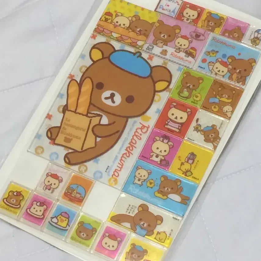 [BUNJANG] Rilakkuma Vintage Sticker / 리락쿠마 고전 스티커