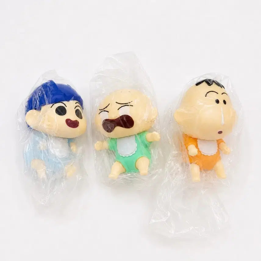 [BUNJANG] Crayon Shin-chan Baby Chulsu, Hoon, Maenggu Dang-dang Gacha Bundle Set / [일괄] 짱구는 못말려 아기 철수 훈이 맹구 대롱대롱 가챠