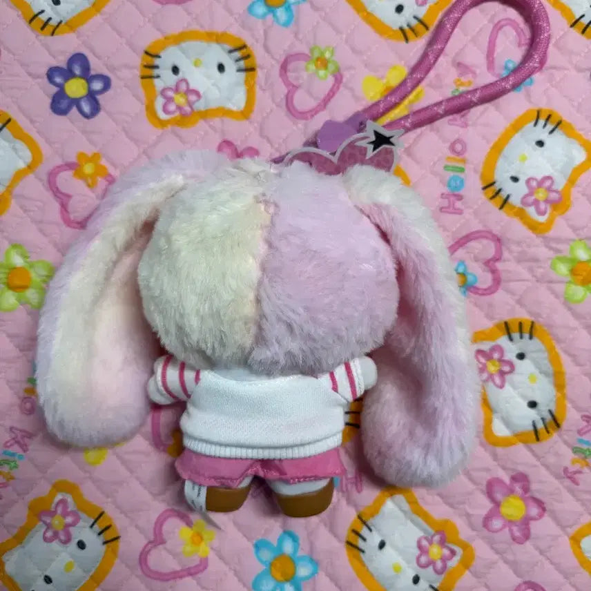 [BUNJANG] Sanrio Miniso Hello Kitty Pink Rabbit Plush / 산리오 미니소 키부부 핑크 토끼 키티 정품 헬로키티