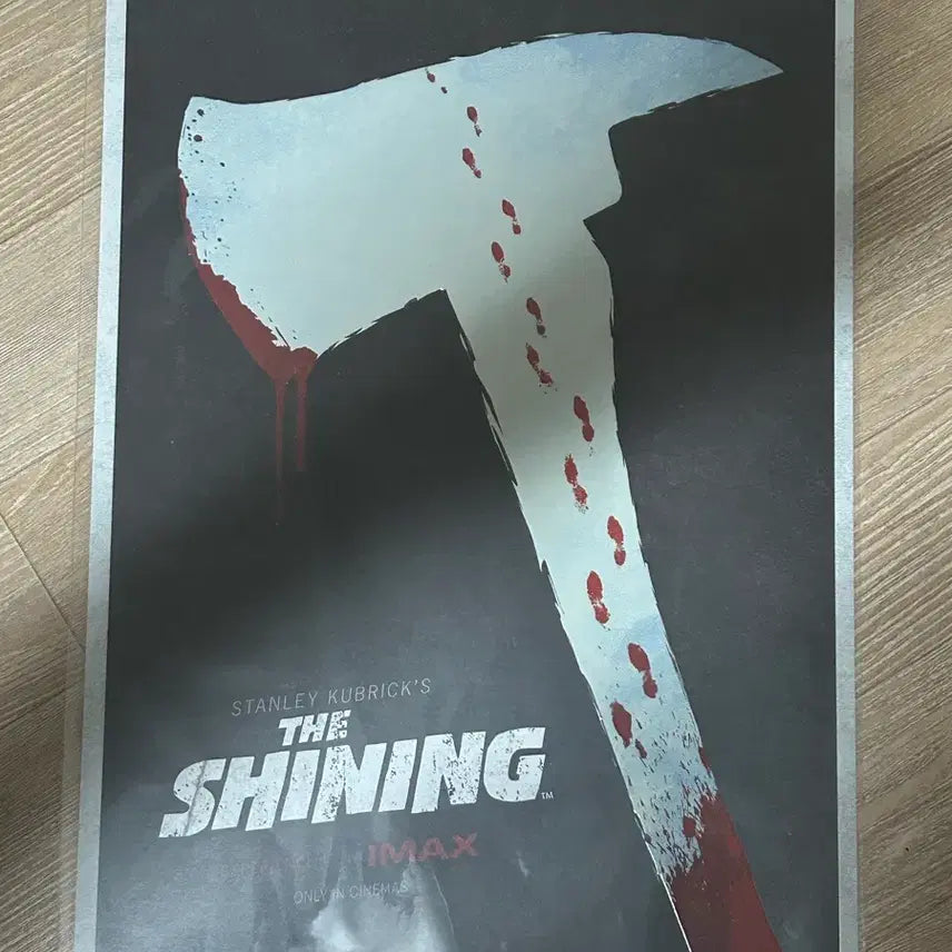 [BUNJANG] Shining IMAX A3 Poster / 샤이닝 CGV 아이맥스 IMAX 포스터 A3