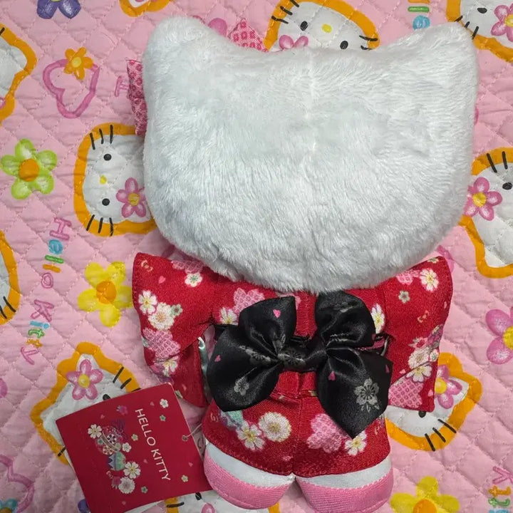[BUNJANG] Sanrio Hello Kitty Yukata Plush Doll / 산리오 유카타 키티 누이 기모노 헬로키티 인형