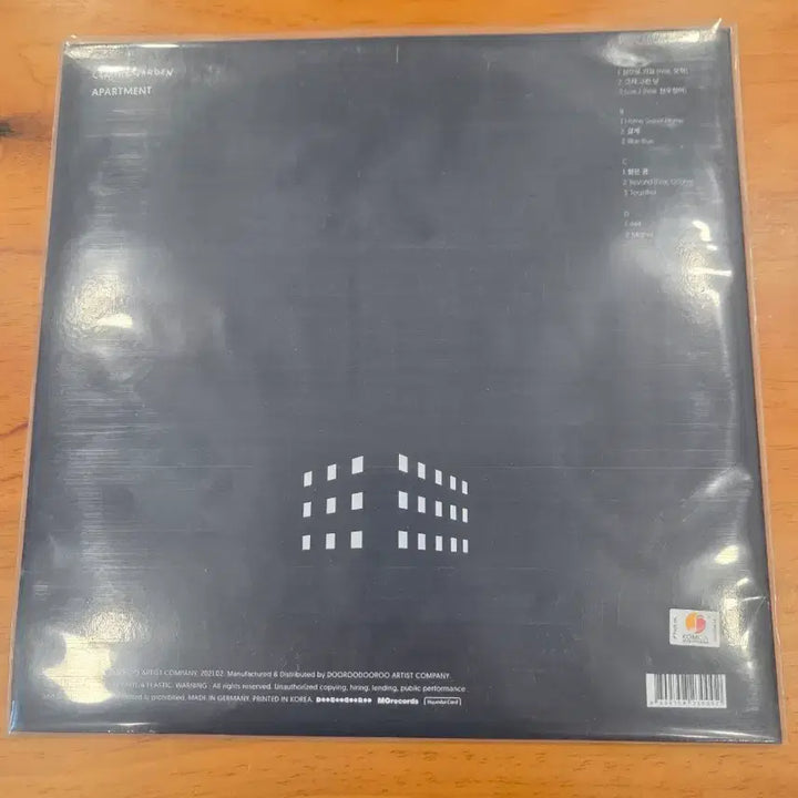 [BUNJANG] Car, the Garden Apartment White 1st Press Limited Edition LP / 카더가든 lp 화이트 초판 한정반 아파트먼트