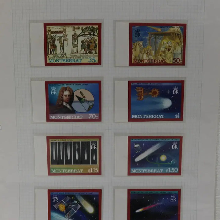 [BUNJANG] Montserrat 8-Stamp Set (No. 30) / [외국 우표 NO.30] 몬트세라트 무공8점
