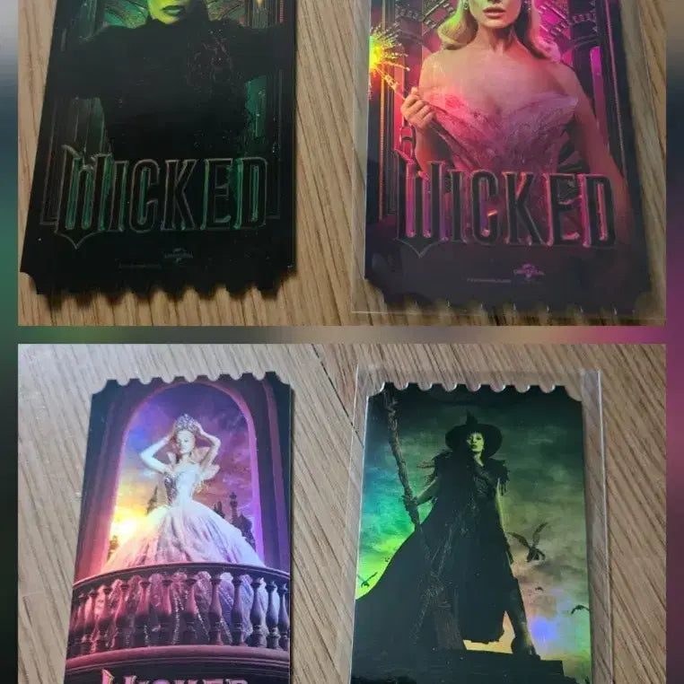 [BUNJANG] Wicked OST Original Ticket 4 Types Goods / 위키드 오티 오리지널티켓 4종 포굿