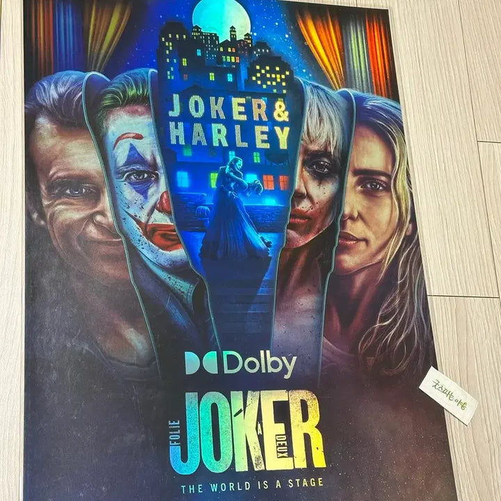 [BUNJANG] Joker Dolby Cinema A3 Poster / [전용박스포장]영화 JOKER 조커 폴리아되 돌비시네마 포스터(A3)