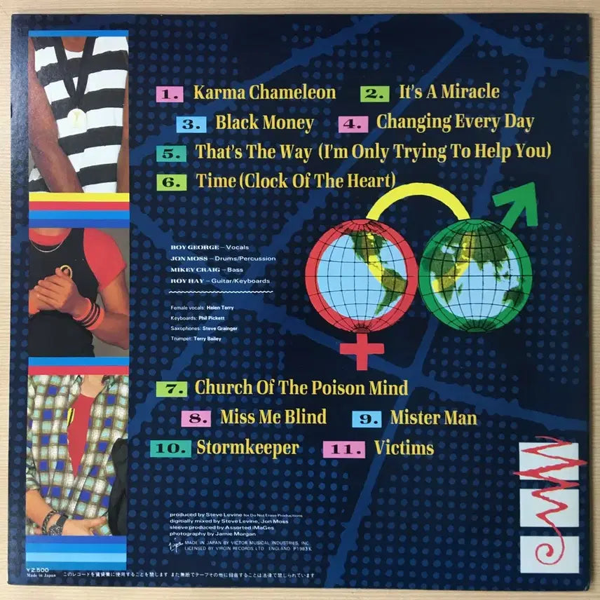 [BUNJANG] Culture Club Colour By Numbers Import LP / (수입LP) Culture Club / Colour By Numbers