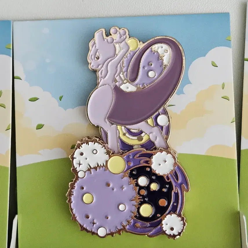 [BUNJANG] Pokemon Mewtwo, Jynx, Snorlax Badge Bundle Set / 이삭 포켓몬 뱃지 뮤츠 삐 잠만보 일괄 세트