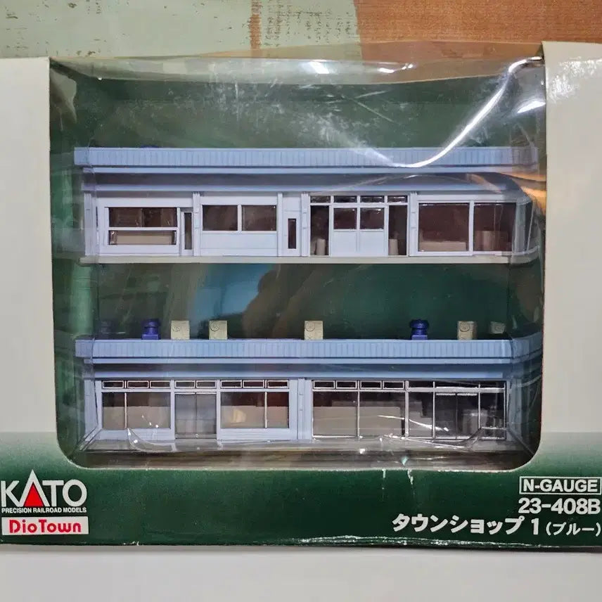 [BUNJANG] KATO 23-408B DioTown Town Shop 1 (Blue) / 카토 KATO 23-408B DioTown Town Shop 1 (파란색)