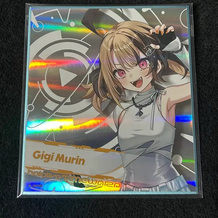 [BUNJANG] Hololive EN Justice Gzzy Murin Expo Aurora Shikishi / 홀로라이브en 저스티스 지지 무린 엑스포 오로라 색지