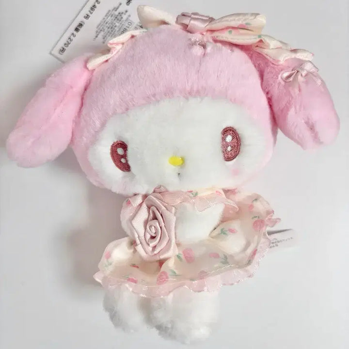 [BUNJANG] Sanrio Dolly Rose Series My Melody Mascot / 산리오 돌리로즈 시리즈 마이멜로디 마스코트