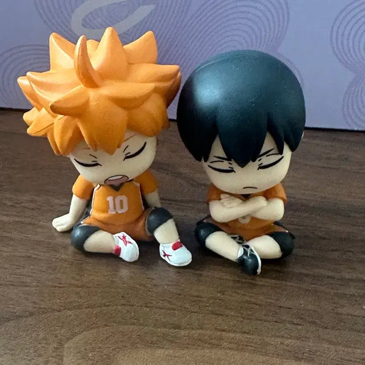 [BUNJANG] Haikyuu!! Shoulder Tap Gacha Hinata Kageyama (Second Uniform) Bundle Set / 하이큐 어깨쿵 히나타 카게야마 일괄 (세컨드유니폼)