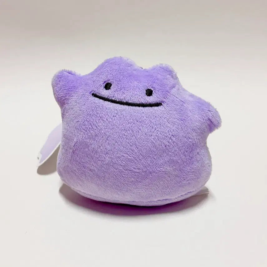 [BUNJANG] Ditto Plush Keychain (8cm) / 포켓몬 메타몽 인형 키링 (8cm)
