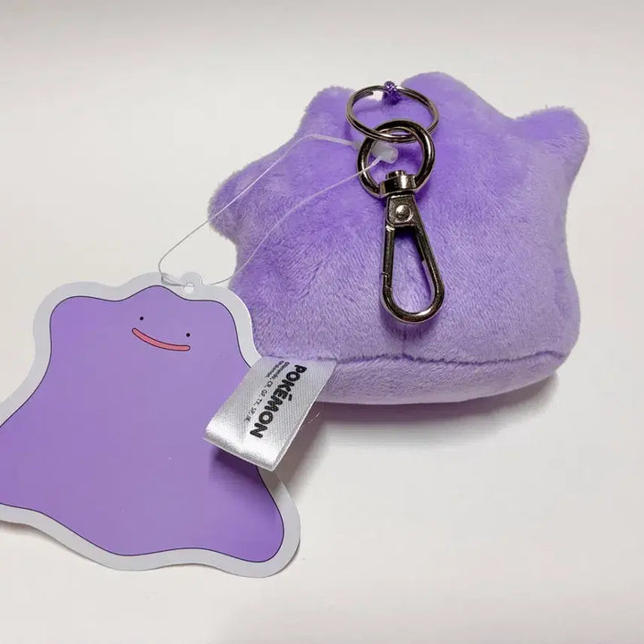 [BUNJANG] Ditto Plush Keychain (8cm) / 포켓몬 메타몽 인형 키링 (8cm)