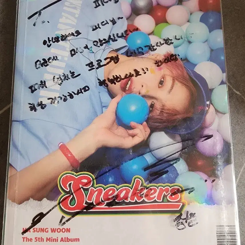 [BUNJANG] Ha Sung Woon 5th Mini Album Sneakers / 하성운 미니 5집 Sneakers