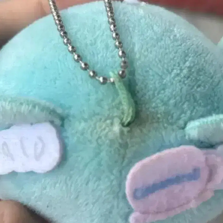 [BUNJANG] Hatsune Miku x Cinnamoroll Fuwacoro Ring Doll Keychain / 미쿠 시나모롤 후와코로링 인형 키링