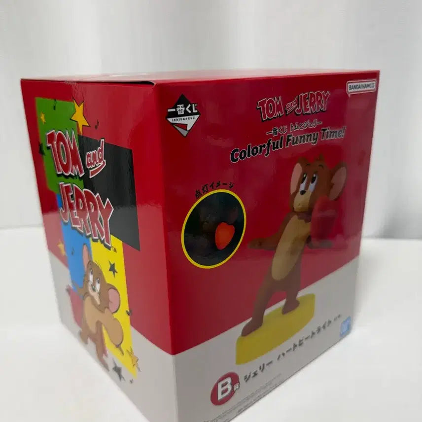 [BUNJANG] Tom and Jerry Ichiban Kuji B Prize Heartbeat Light (Sealed) / 톰과제리 B상 하트비트 라이트 미개봉