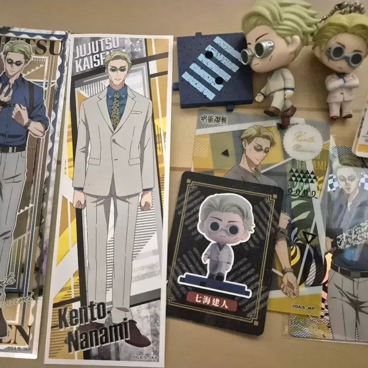 [BUNJANG] Jujutsu Kaisen Nanami Goods Figure, Acrylic Stand, Card Set / 주술회전 나나미 굿즈