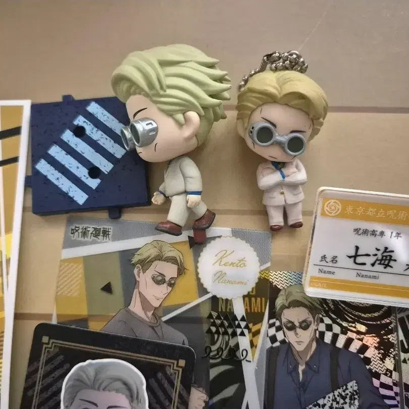 [BUNJANG] Jujutsu Kaisen Nanami Goods Figure, Acrylic Stand, Card Set / 주술회전 나나미 굿즈