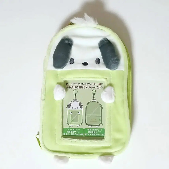 [BUNJANG] Sanrio Pochacco Acrylic Stand Holder &amp; Photocard Holder / 포챠코 산리오 아크릴스탠드 홀더 포카 보관 산리오 엔조이 아이돌 포토카드