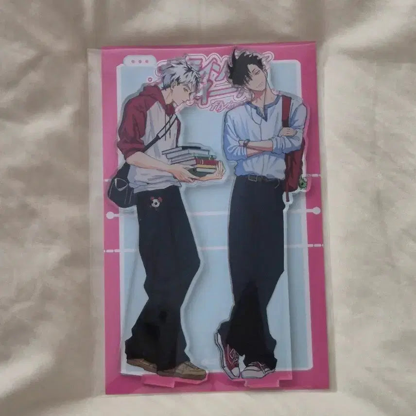 [BUNJANG] Haikyuu!! Bokuto Koutarou Kuroo Tetsurou Acrylic Standee by NatunNim / 반택포 3.0 하이큐 보쿠토 쿠로오 아크릴 비공굿 나튼 님