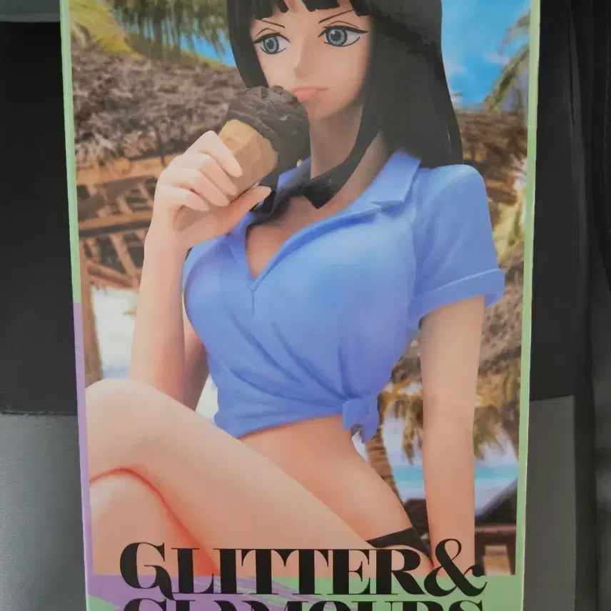 [BUNJANG] One Piece Nico Robin Glitter &amp; Glamours Summer Style Ver. Figure / 원피스 니코 로빈 글리터 앤 글래머러스 썸머 스타일 Ver. 피규어