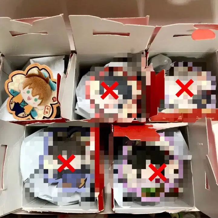 [BUNJANG] GONG Studio Inuyasha Feudal Era Travel Series Finger Plush Keychain Shippo / GONG 이누야샤 전국시대 여행 시리즈 손가락 봉제인형 싯포