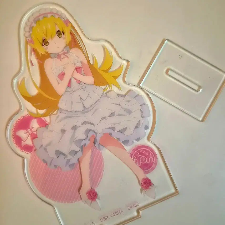 [BUNJANG] Monogatari Series Shinobu Oshino Acrylic Stand (Unsealed) / 모노가타리 쿠지 D상 시노부 아크릴 스탠드(개봉품)