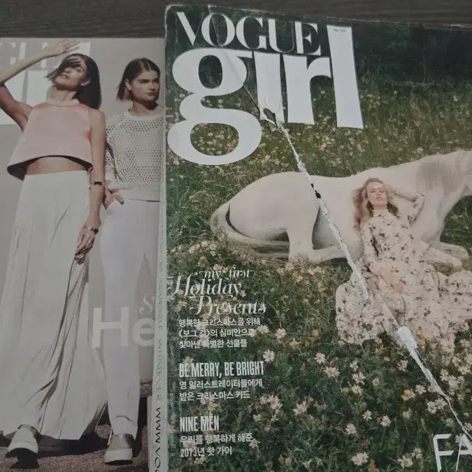 [BUNJANG] Vogue Girl Magazine Vol. 13 Dec 2013 &amp; Vol. 14 Jul 2014 (Nam Joo Hyuk Model Era) / (희귀)보그걸 잡지 2013년 12월, 2014년7월 남주혁 모델시절
