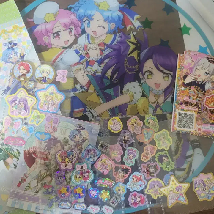 [BUNJANG] PriPara Event Fan &amp; Idol Time Sticker Bundle Set / 프리파라 일괄 양도