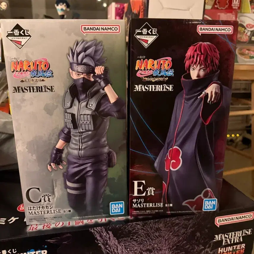 [BUNJANG] Naruto Ichiban Kuji Sasori &amp; Kakashi Figures Set / (택포12.3)나루토 쿠지상 사소리.카카시 합팝니다 G.H.F하위상같이드려요