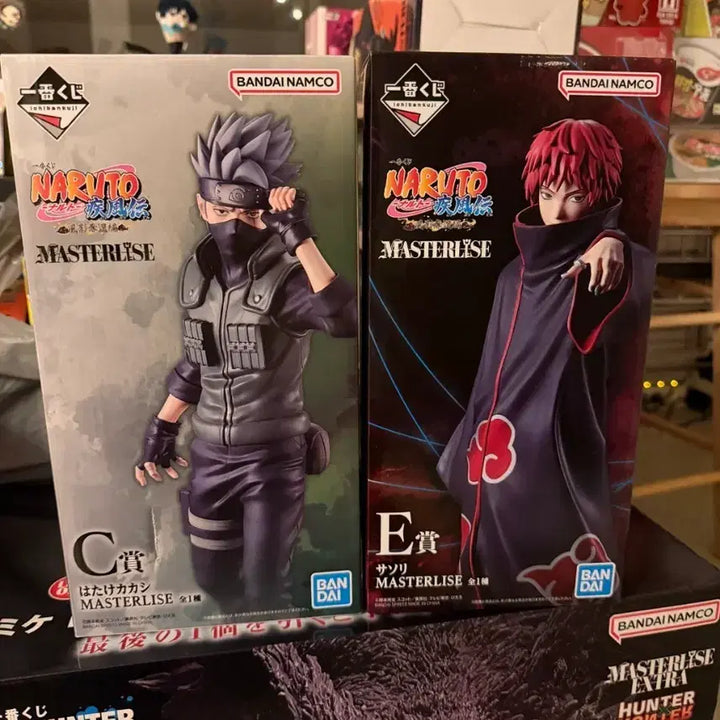 [BUNJANG] Naruto Ichiban Kuji Sasori &amp; Kakashi Figures Set / (택포12.3)나루토 쿠지상 사소리.카카시 합팝니다 G.H.F하위상같이드려요