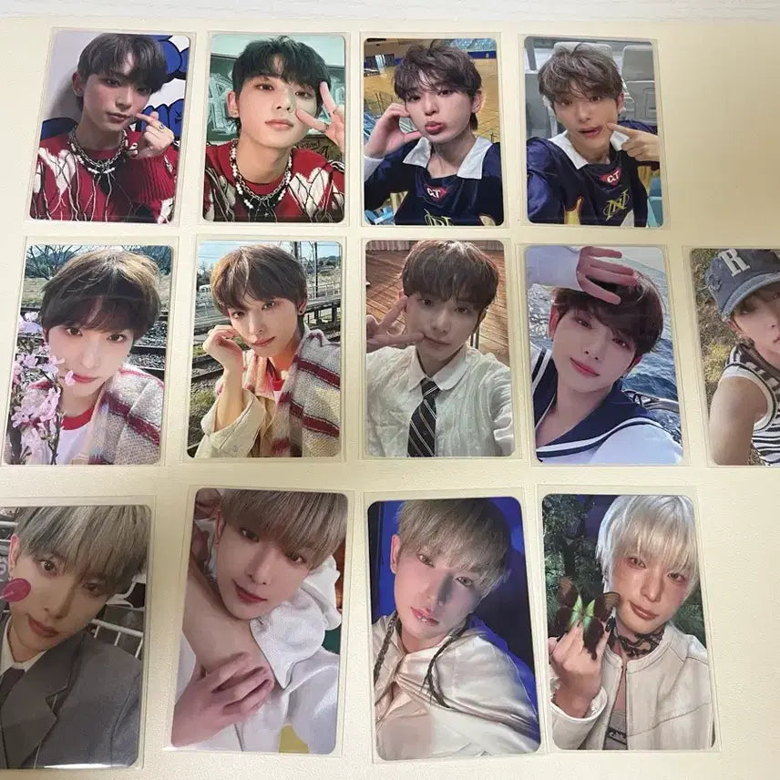 [BUNJANG] ENHYPEN Harua Bundle Set Photocard (Lucky Draw, POB, Concert) / 앤팀 하루아 포카 일괄 (앨포 특전 미공포 세투논 르네존 콘서트 럭드 등