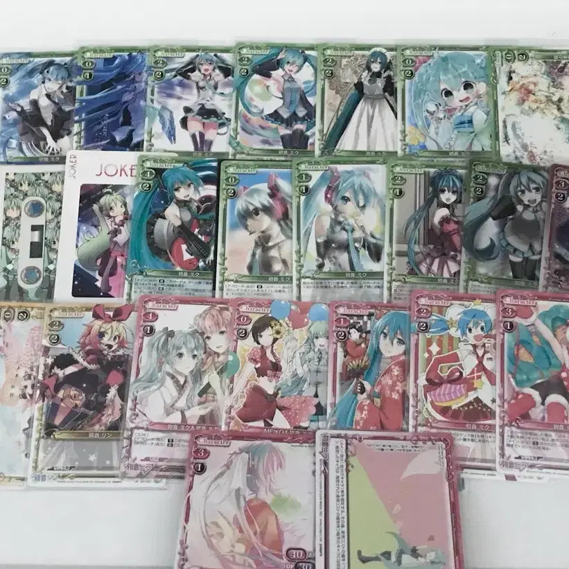 [BUNJANG] Precious Memories Hatsune Miku Vocaloid Card Bundle Set / 프레셔스 메모리즈 미쿠 카드 하츠네미쿠 보카로 보컬로이드 일괄