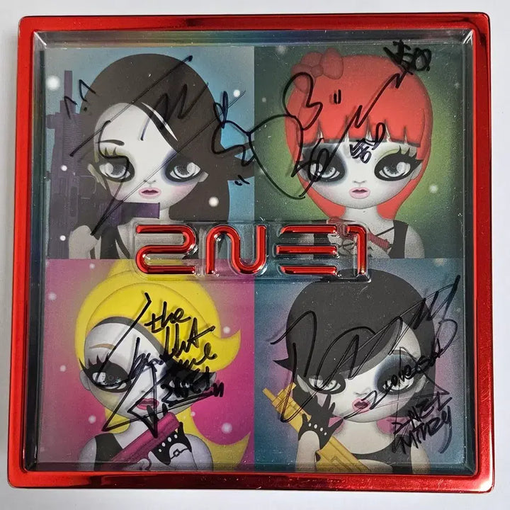 [BUNJANG] 2NE1 2nd Mini Album Autographed Album (2011) / 투애니원 2NE1 미니 2집 전멤버 친필 사인 앨범 (2011년 7월 발매 / 내가 제일 잘 나가