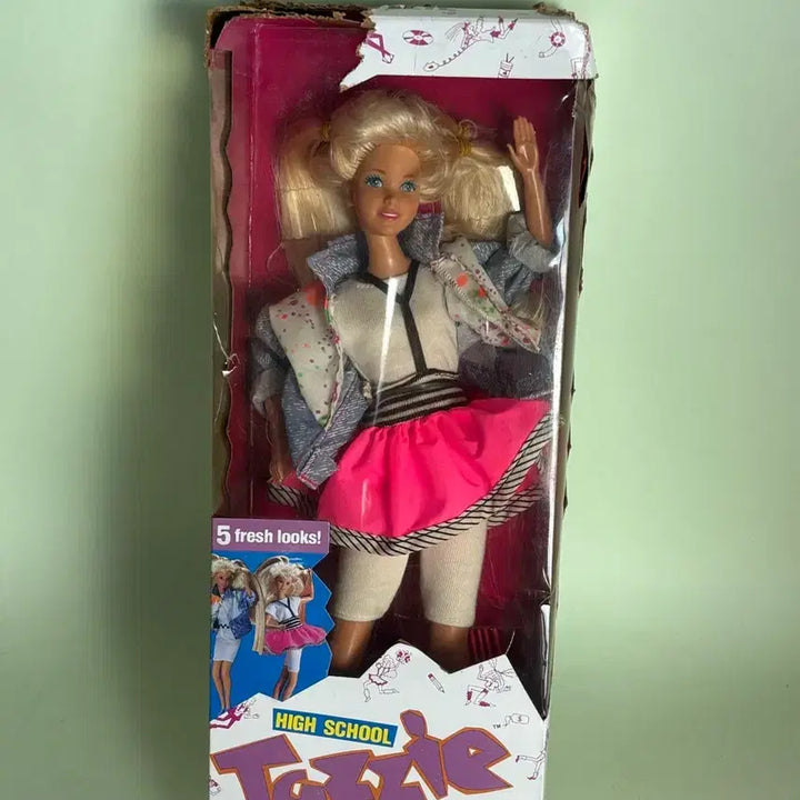 [BUNJANG] Vintage Barbie Judy High Teen Paper Doll / 박스 데미지 빈티지바비 바비 쥬디 하이틴 제지인형