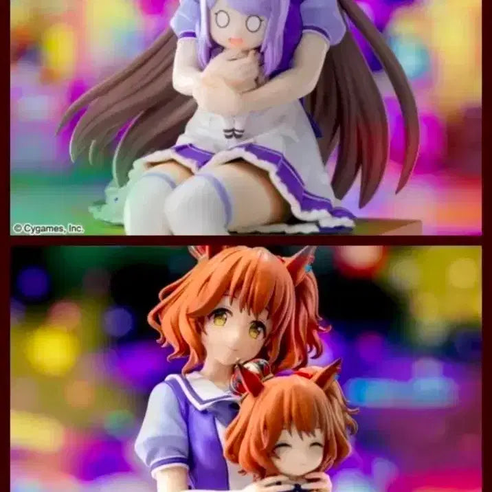 [BUNJANG] Uma Musume Pretty Derby Satono Diamond &amp; Astolfo Machan Figure Set / 최저가)우마무스메 프리티 더비 사토노 다이아몬드/아스토르마찬 피규어