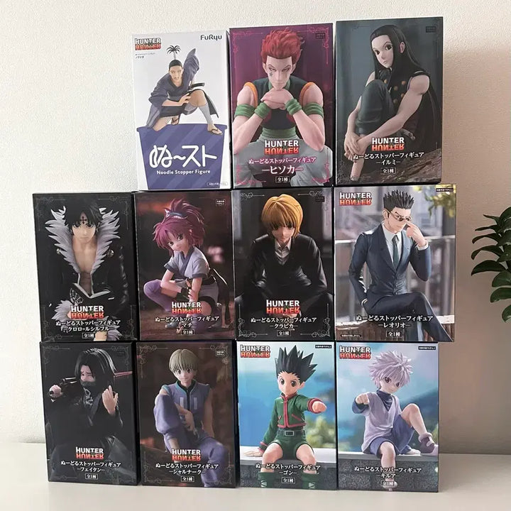 [BUNJANG] Hunter x Hunter Noodle Stopper Figure Bundle Set (11 Types) / 헌터헌터 누들스토퍼 11종 일괄