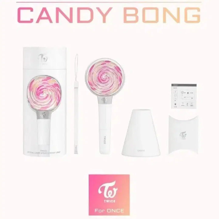 [BUNJANG] Twice Official Lightstick Candy Bong 1st Generation / 트와이스 공식 응원봉 캔디봉 구형 1세대 양도