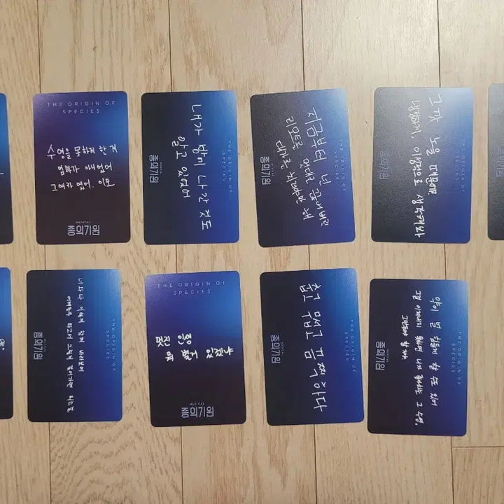 [BUNJANG] Musical "The Origin of Species" Premiere Photocard Bundle Set / 뮤지컬 종의기원 초연 포카