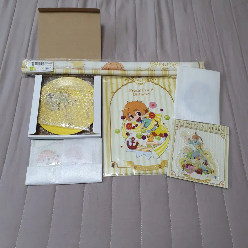 [BUNJANG] Free! Nagisa Hazuki 2016 Birthday Full Set / Free! 하즈키 나기사 2016 생일 굿즈 풀세트