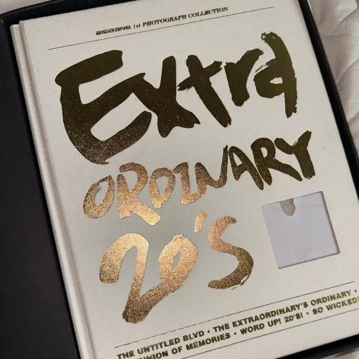 [BUNJANG] BIGBANG Extra Ordinary Photobook / 빅뱅 포토북 엑스트라오디너리