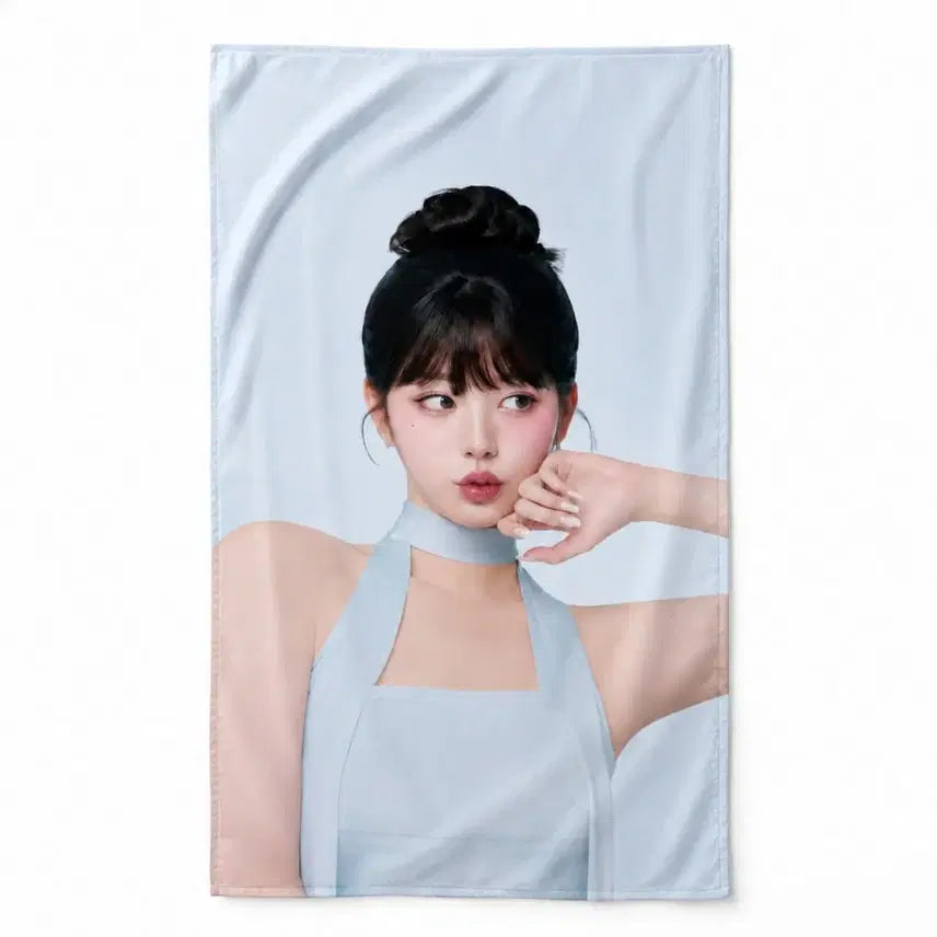 [BUNJANG] Jang Wonyoung Embroidered Bath Towel / 장원영 타월 수건