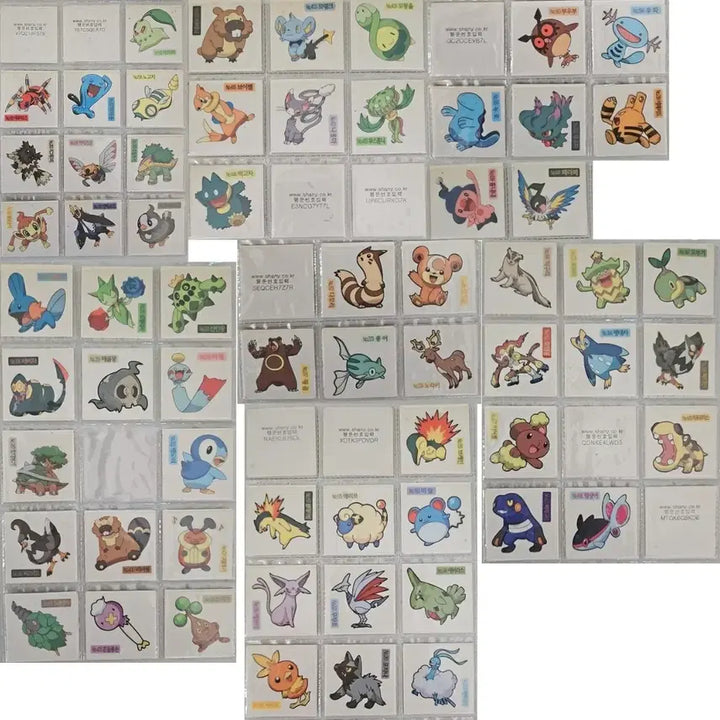 [BUNJANG] Shani (Samlip) Pokemon Bread Ttibu Seal (Sticker) - 2009 New Version / 샤니(삼립) 포켓몬빵 띠부씰 09년도 신버전 팝니다.