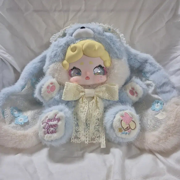 [BUNJANG] Bamtoki 600% Sky Ribbon Edition Doll / 밤토끼 600% 하늘이 리본 덤 베이비쓰리