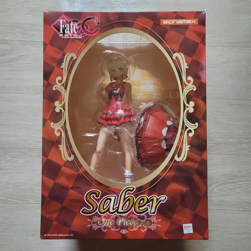 [BUNJANG] Alphamax Saber One Piece Ver. 1/7 Scale Figure (New, Unsealed) / 신품 미개봉 Fate/EXTRA CCC 피규어 알파맥스 세이버 원피스