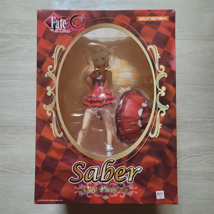 [BUNJANG] Alphamax Saber One Piece Ver. 1/7 Scale Figure (New, Unsealed) / 신품 미개봉 Fate/EXTRA CCC 피규어 알파맥스 세이버 원피스