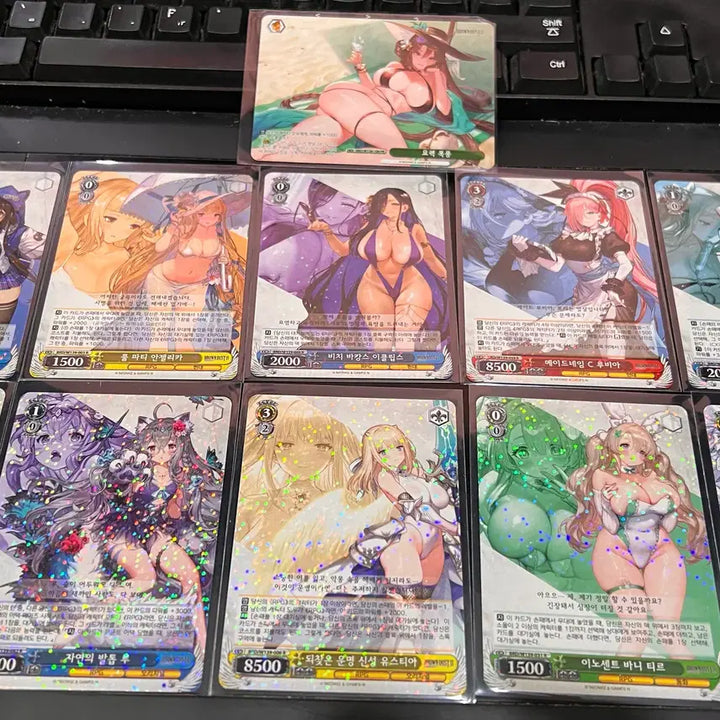 [BUNJANG] Weiss Schwarz Brown Dust 2 Korean Edition R Rare Cards (10 Types) + Promo Card / 바이스슈발츠 브라운더스트2 한글판 R 레어카드 10종 + 프로모션카드