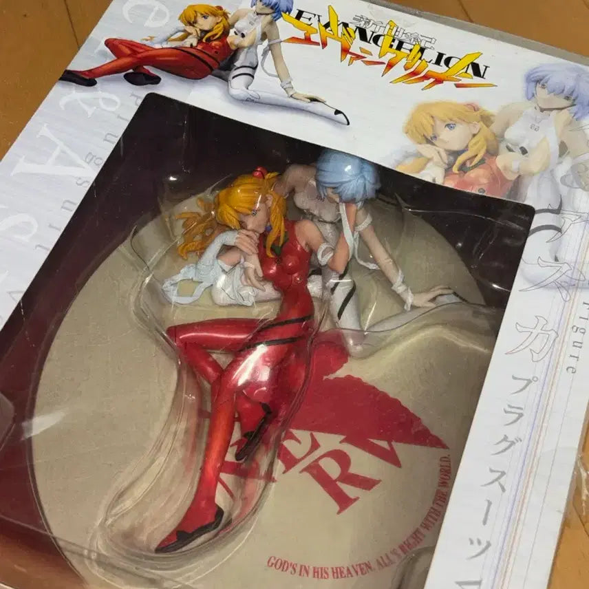 [BUNJANG] Kotobukiya Evangelion Rei Ayanami &amp; Asuka Langley Soryu Plugsuit Version 1/8 Scale Figure / 에반게리온 코토부키야 피규어 레이 아스카 플러그슈트 버전 1/8